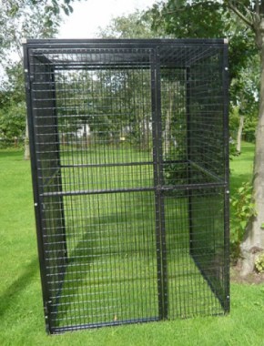 Metal Aviary 4ft x 4ft x 6ft high